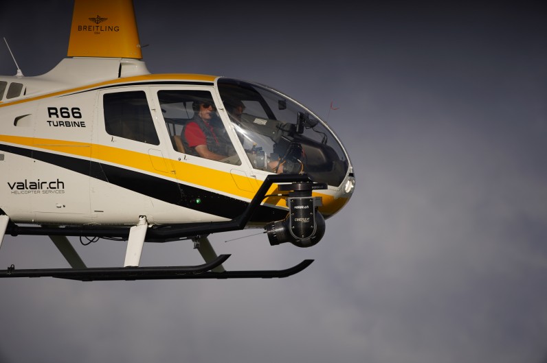 R66 with Cineflex during aerial filming