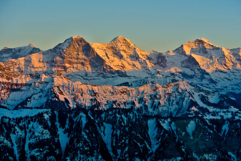 Berge Berner Oberland