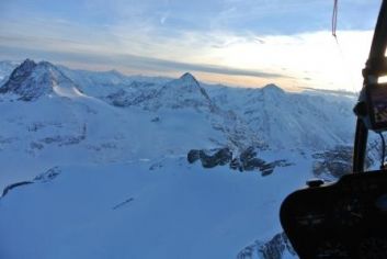 Aussicht auf die Schweizer Berge