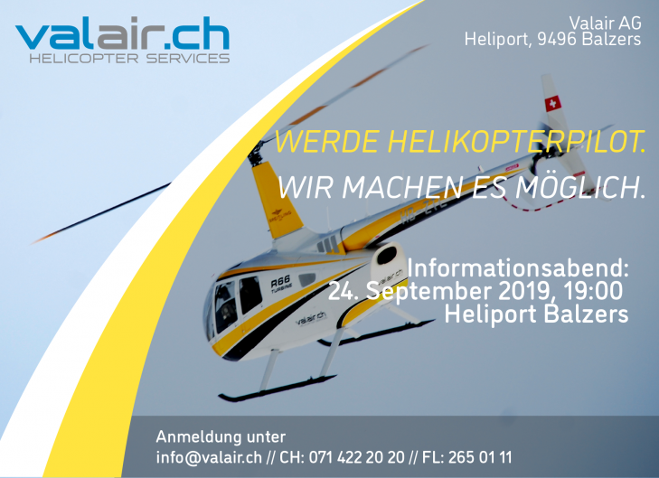 Infoabend Flugschule Sept 2019